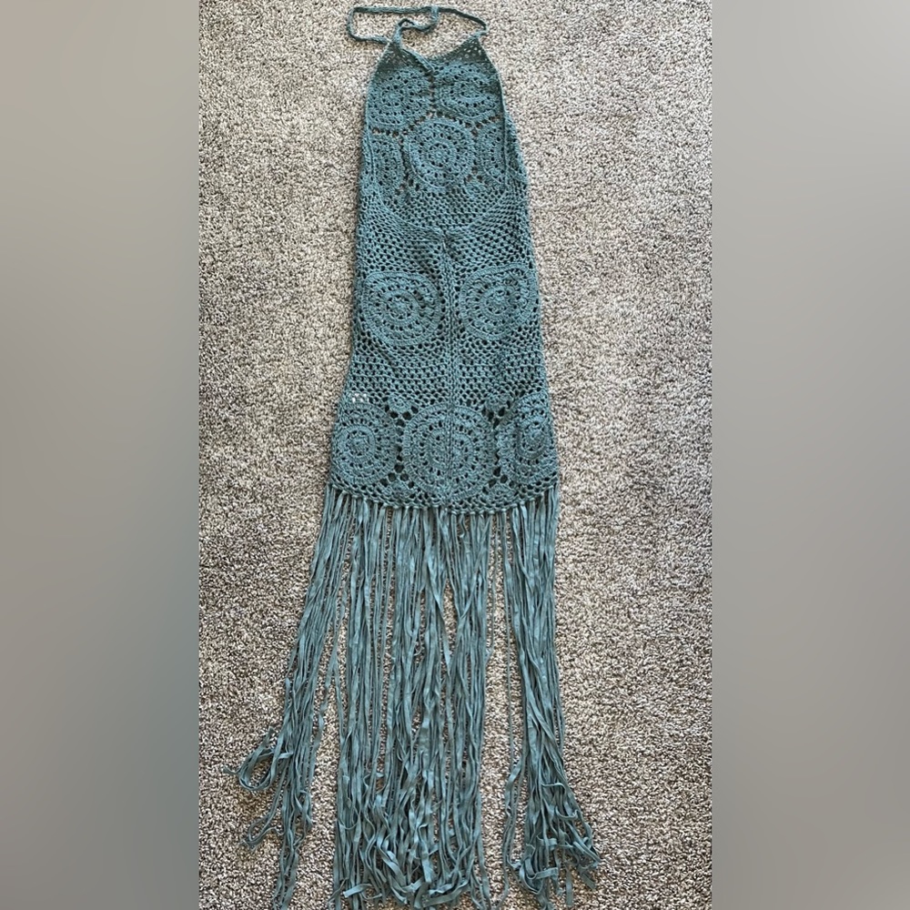 Revolve Majorelle Amy Crochet Dress in size S NWOT - Picture 5 of 6